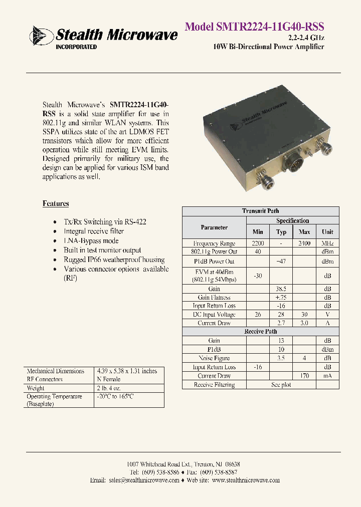 SMTR2224-11G40-RSS_4493553.PDF Datasheet