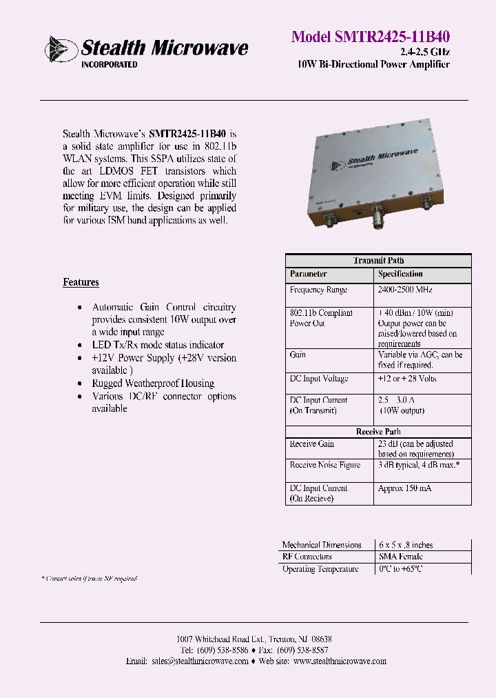 SMTR2425-11B40_4443114.PDF Datasheet