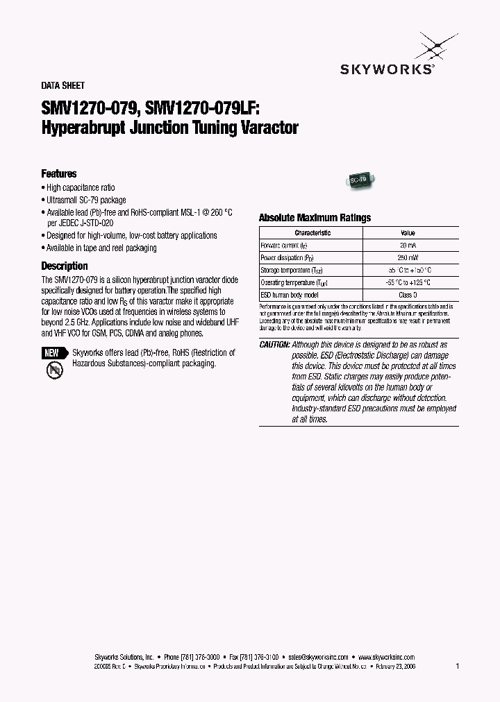 SMV1270-079_4207469.PDF Datasheet