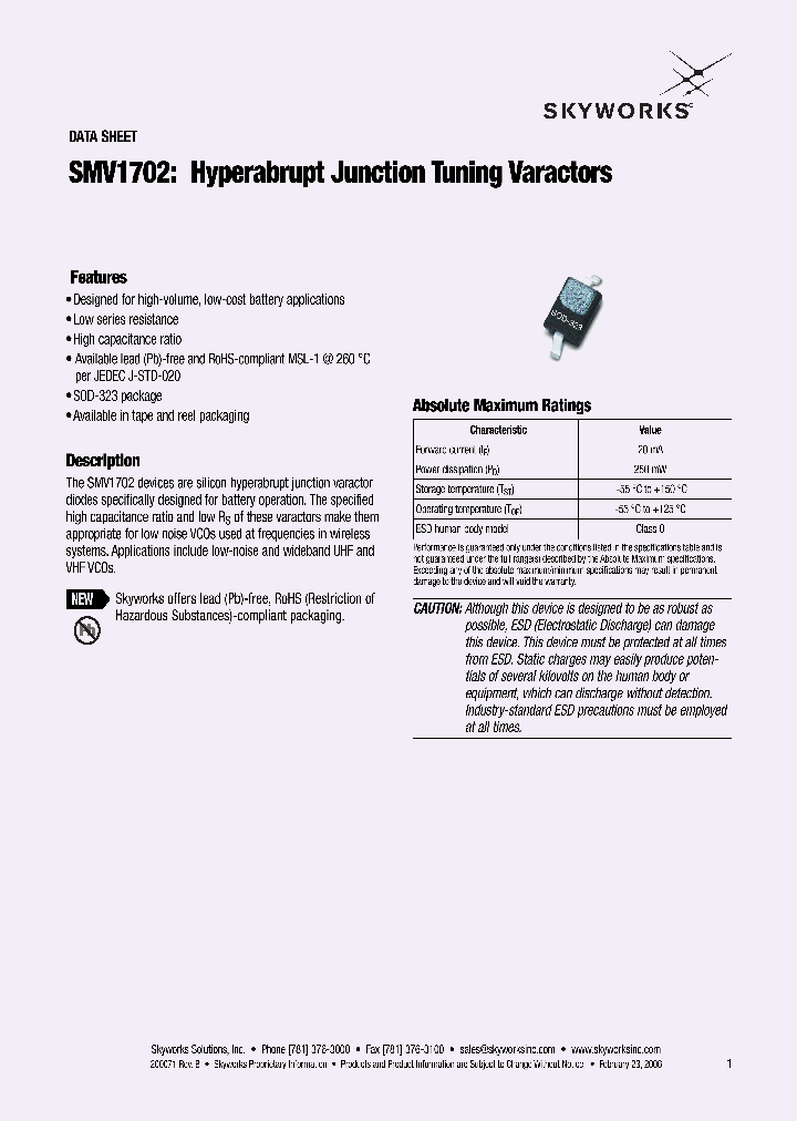 SMV1702_4308395.PDF Datasheet