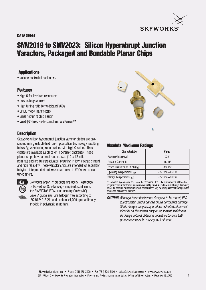 SMV2019-000_4535931.PDF Datasheet