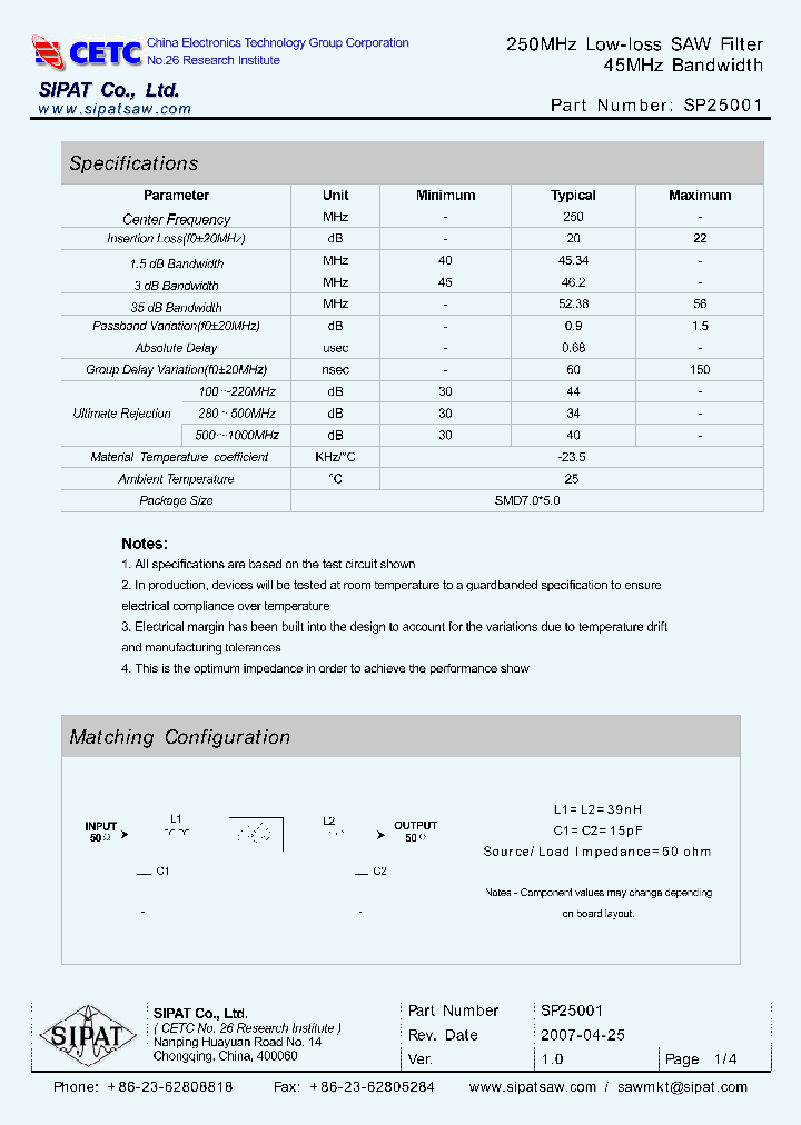 SP25001_4363417.PDF Datasheet