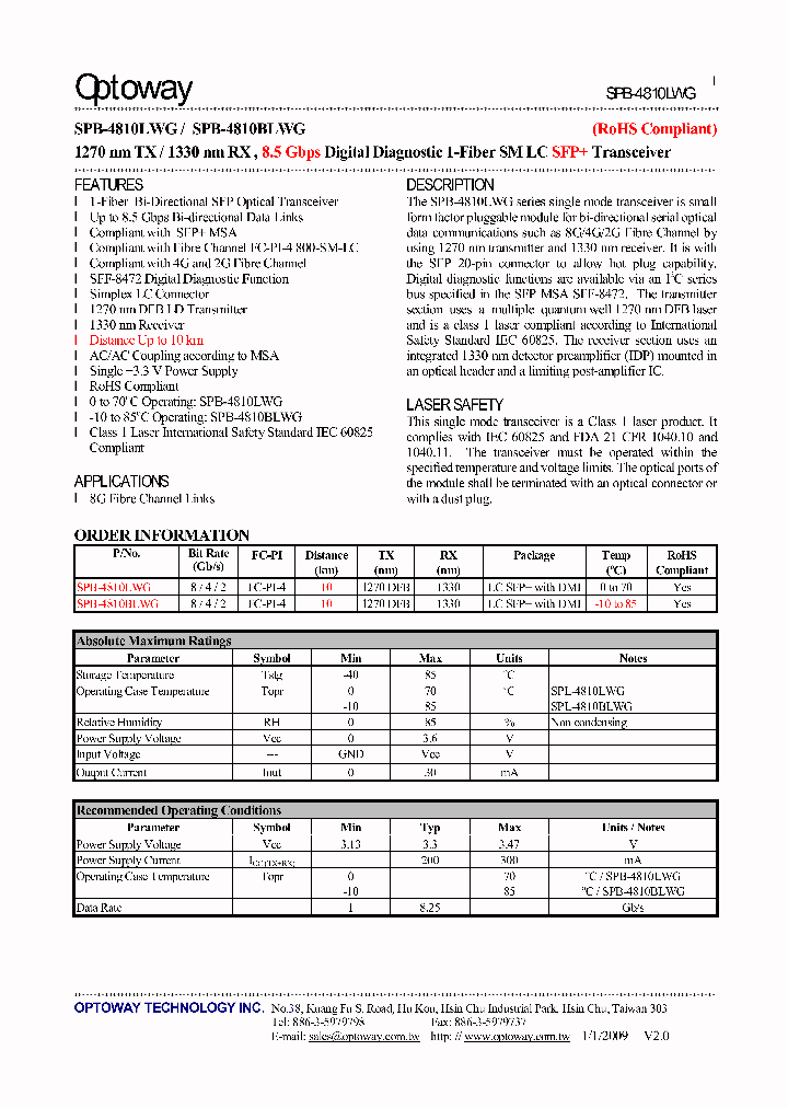 SPB-4810BLWG_4592650.PDF Datasheet