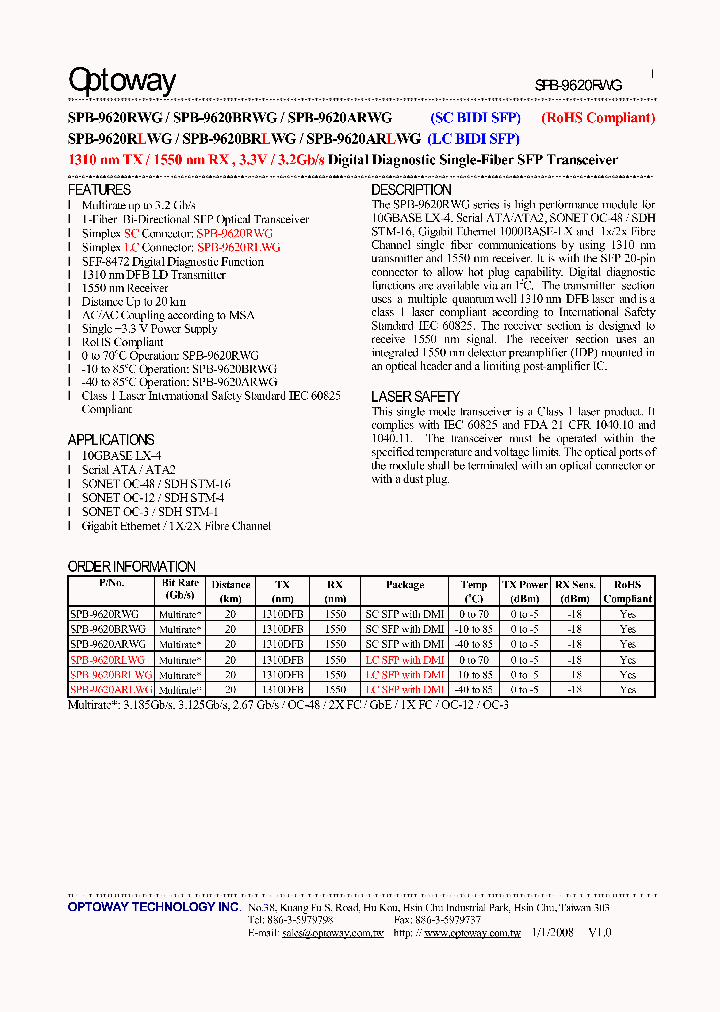 SPB-9620ARWG_4552243.PDF Datasheet