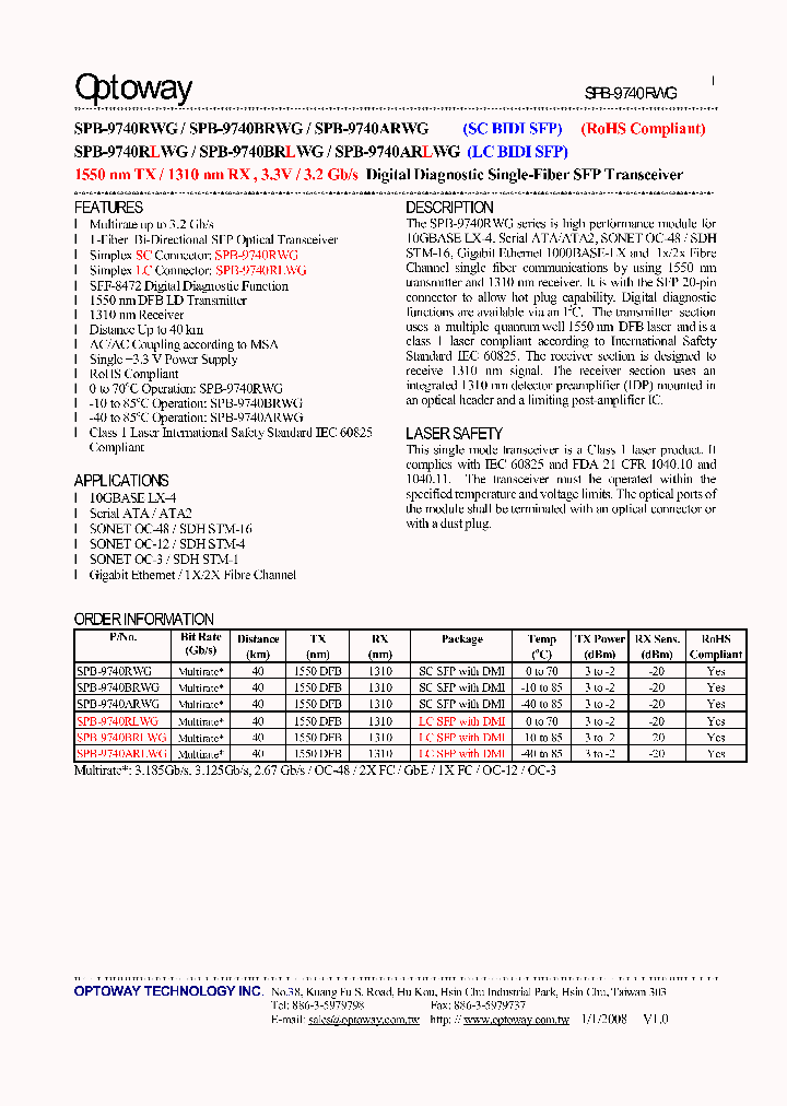 SPB-9740ARWG_4552247.PDF Datasheet