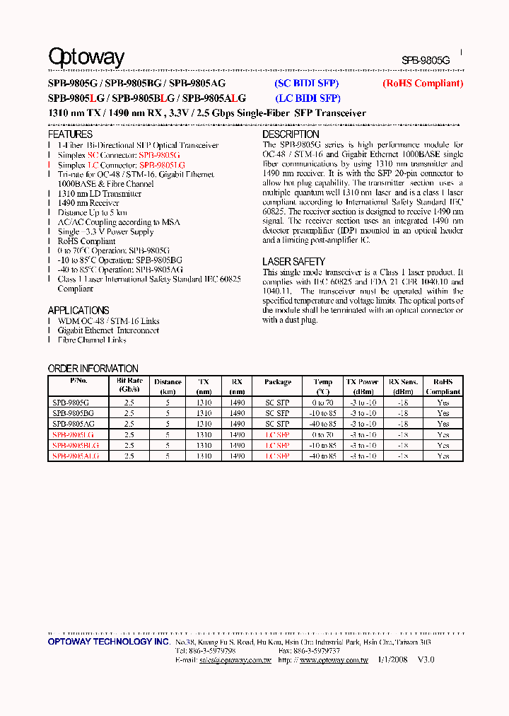 SPB-9805AG_4532845.PDF Datasheet