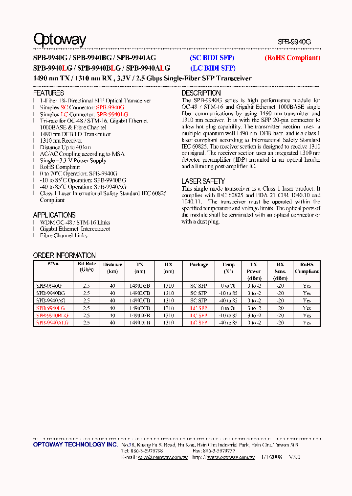SPB-9940AG_4772578.PDF Datasheet