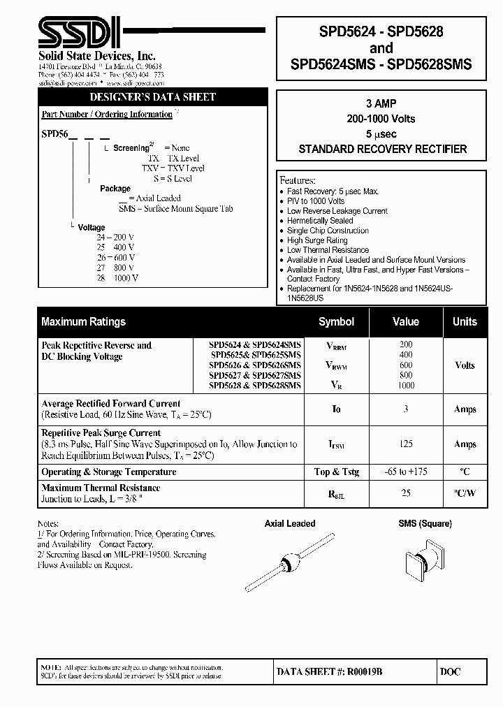 SPD5625SMS_4465100.PDF Datasheet