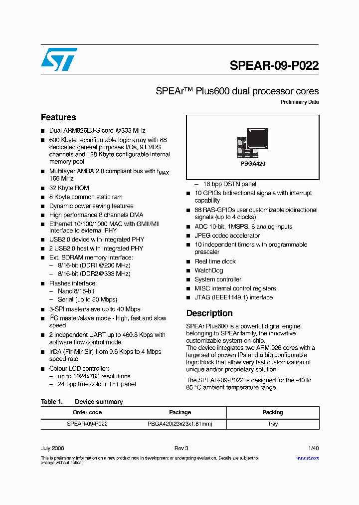 SPEAR-09-P022_4391286.PDF Datasheet