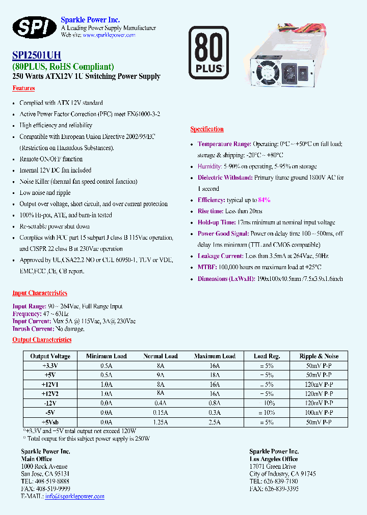 SPI2501UH_4359159.PDF Datasheet