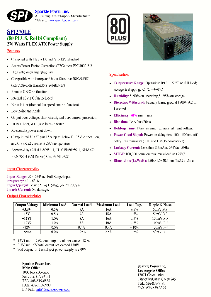 SPI270LE_4387393.PDF Datasheet