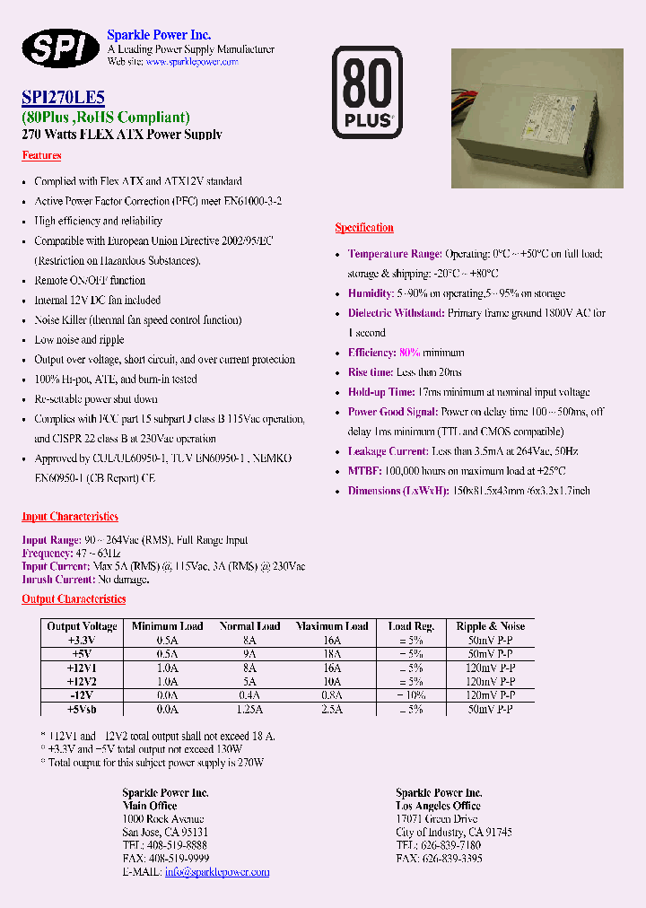 SPI270LE5_4387395.PDF Datasheet