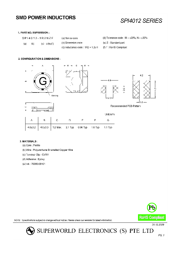SPI4012_4716179.PDF Datasheet