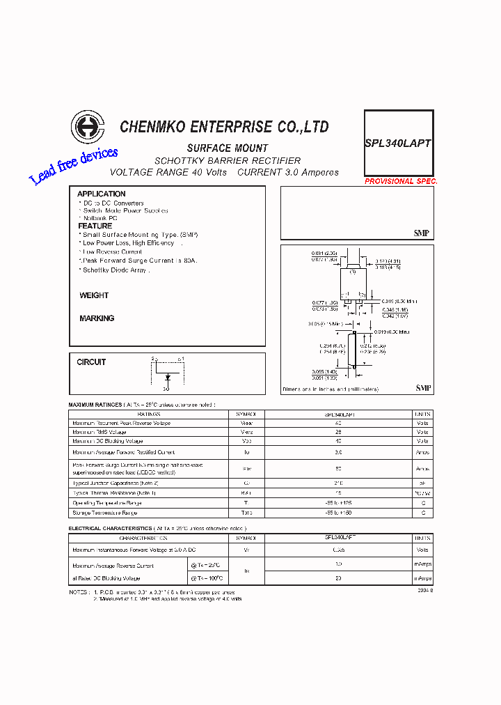 SPL340LAPT_4757521.PDF Datasheet