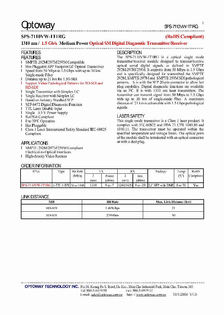SPS-7110VW-1T1RG_4694895.PDF Datasheet
