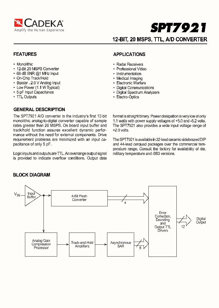 SPT7921_4468683.PDF Datasheet