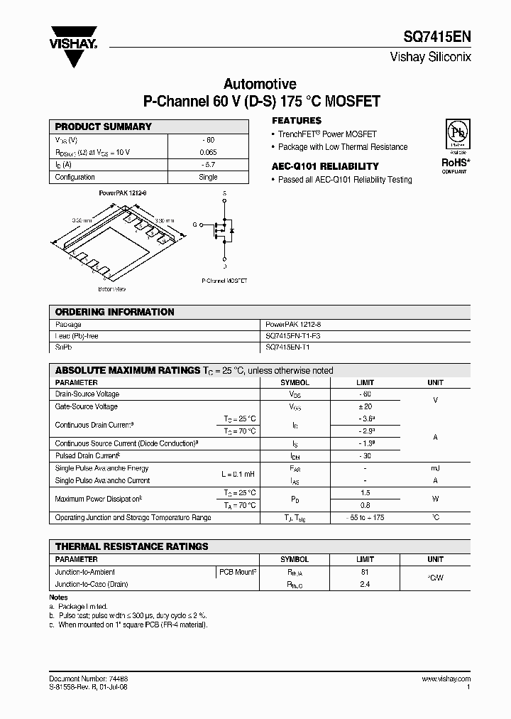 SQ7415EN_4285642.PDF Datasheet