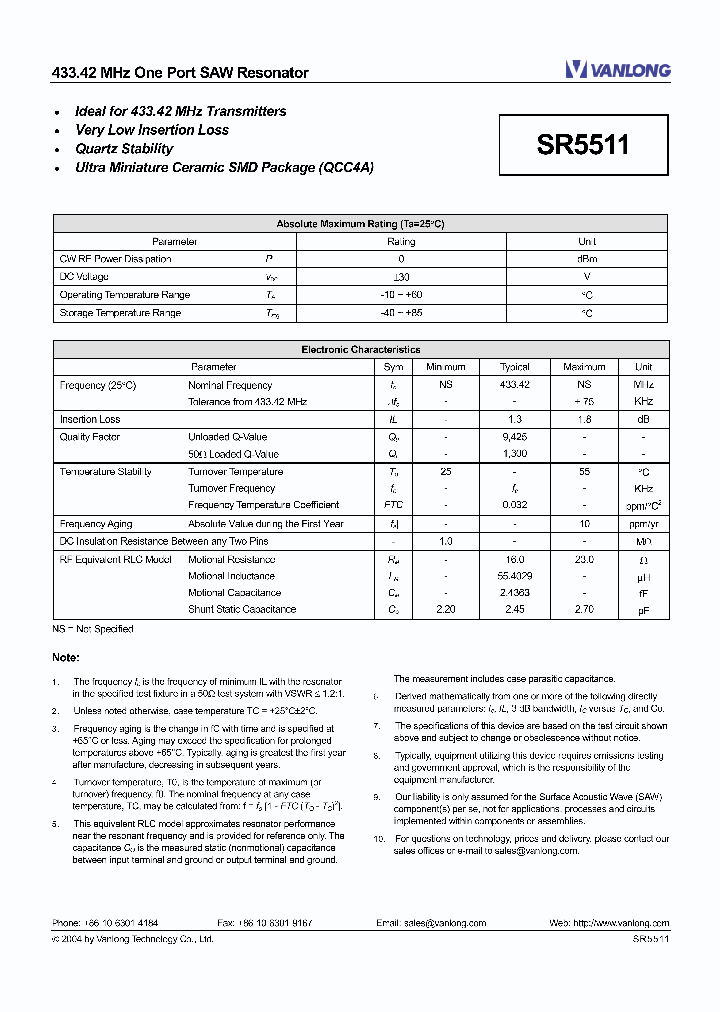 SR5511_4697053.PDF Datasheet