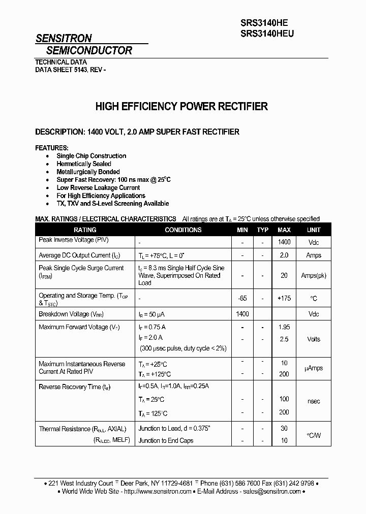 SRS3140HE_4552162.PDF Datasheet