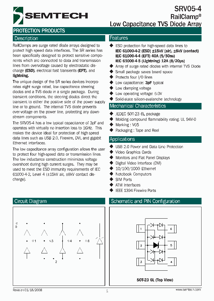 SRV05-4TCT_4529197.PDF Datasheet