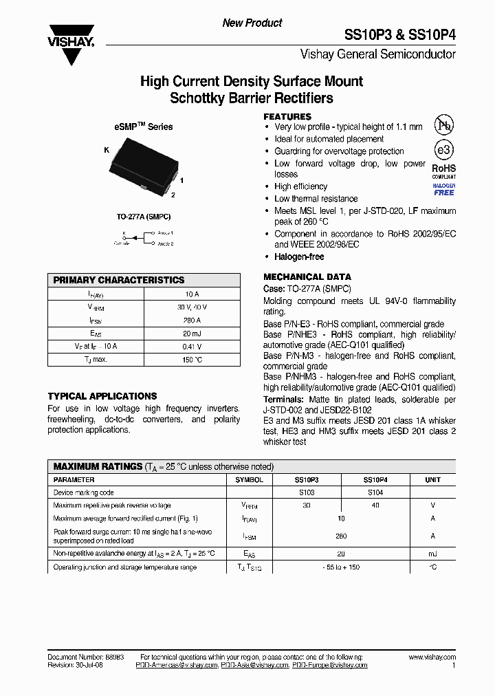 SS10P3_4295505.PDF Datasheet