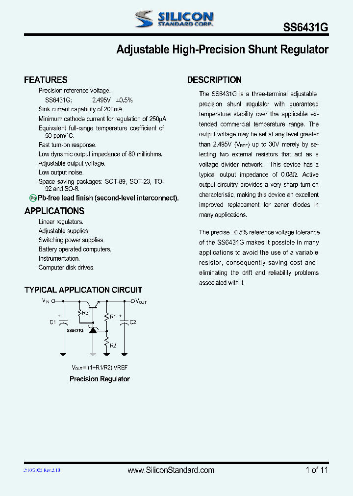 SS6431GUNTB_4599686.PDF Datasheet