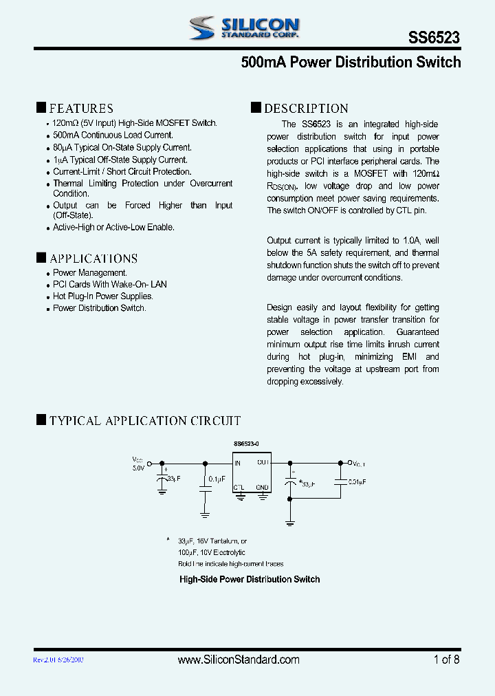 SS6523-0COTB_4561781.PDF Datasheet