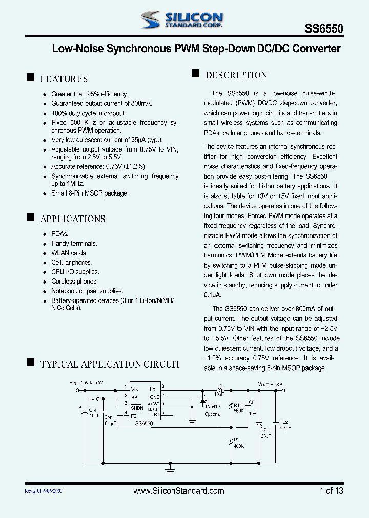 SS6550COTB_4561785.PDF Datasheet