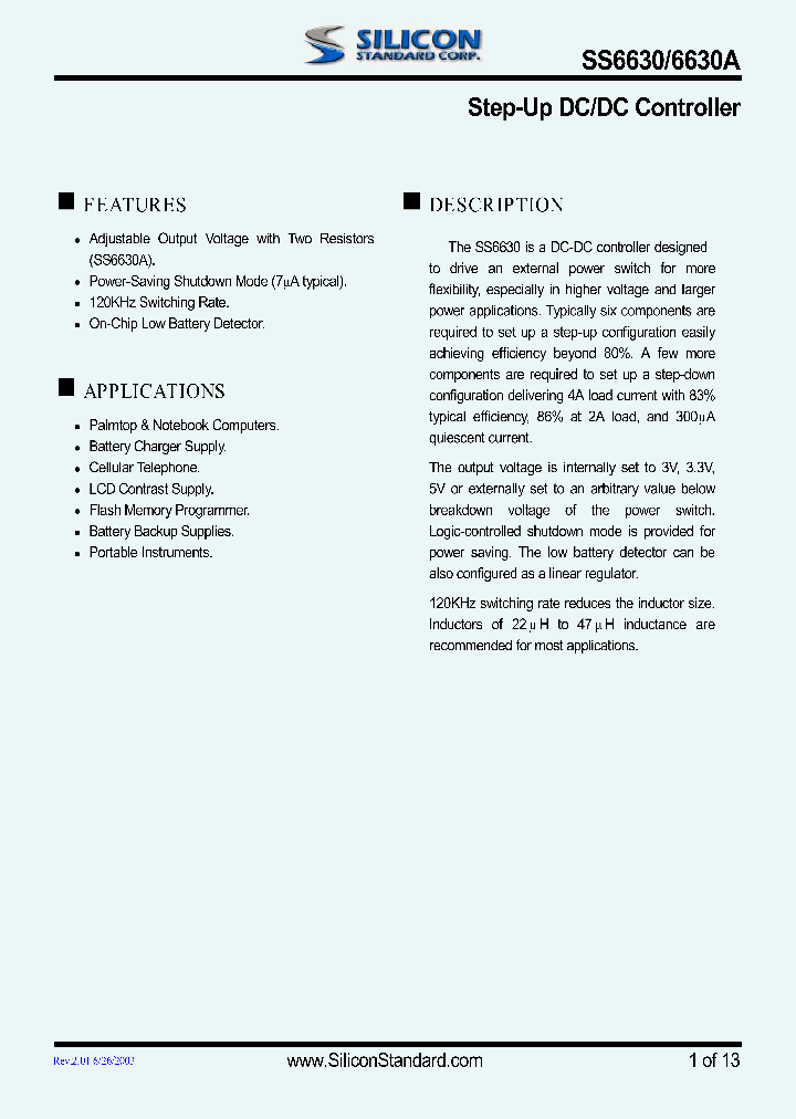 SS6630-ACSTB_4605643.PDF Datasheet