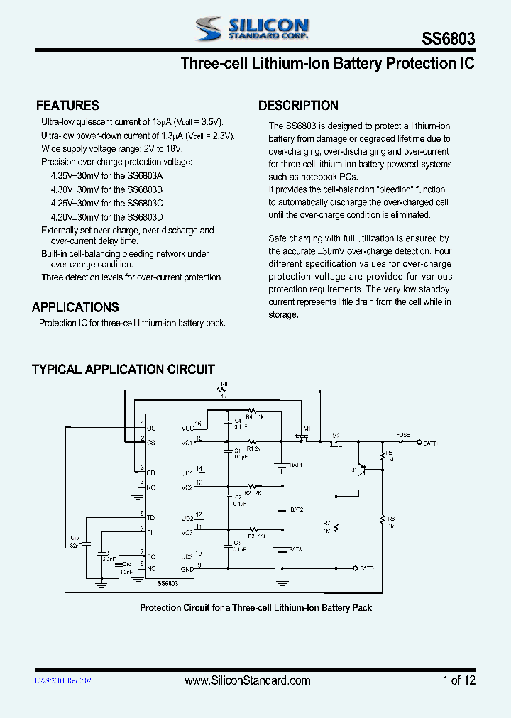 SS6803ACSTB_4605650.PDF Datasheet