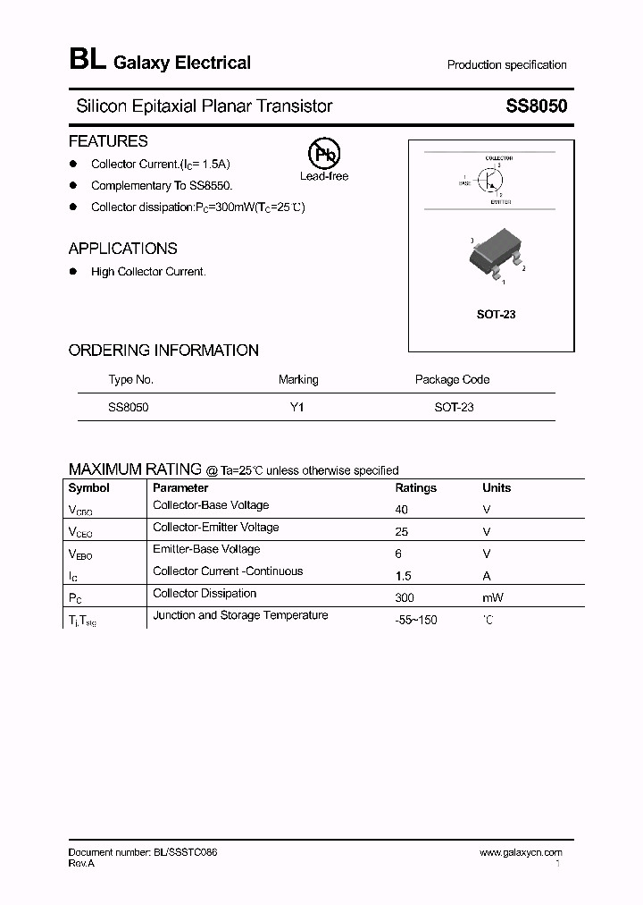 SS8050_4167851.PDF Datasheet