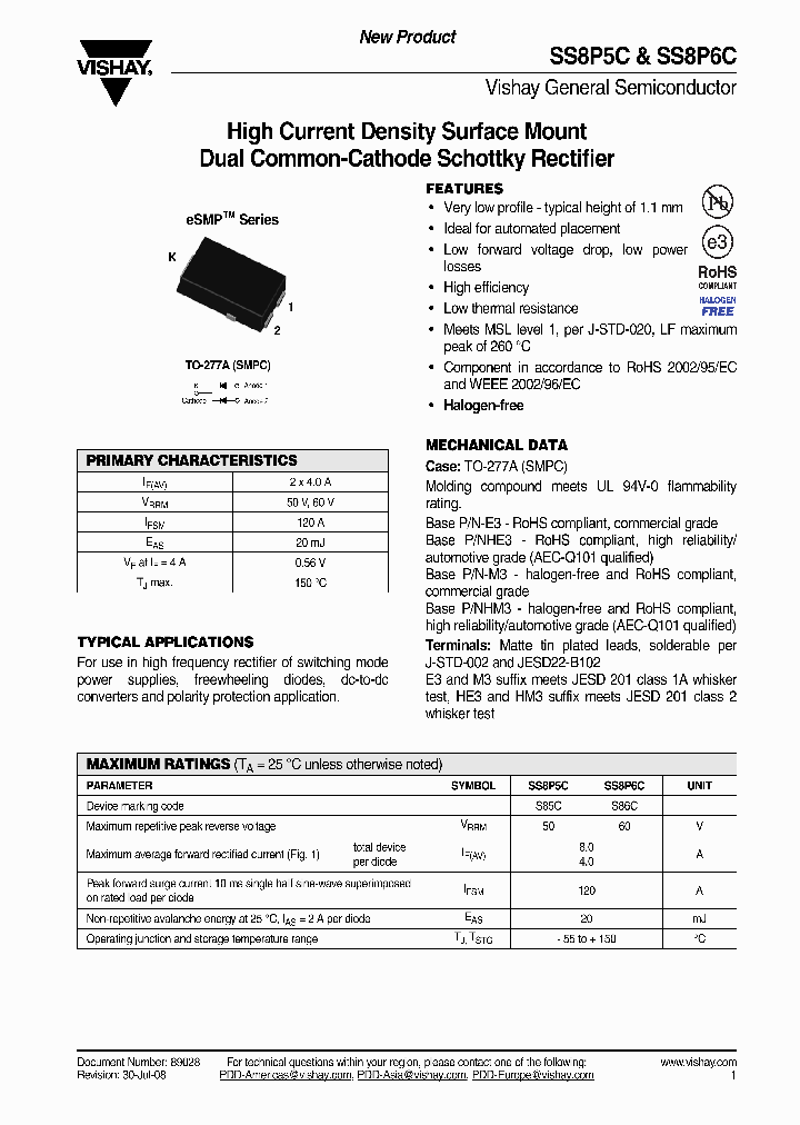 SS8P6CHE386A_4290476.PDF Datasheet