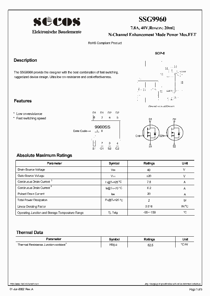 SSG9960_4455707.PDF Datasheet