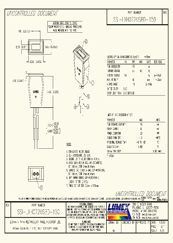 SSI-LXH072USBD-150_4410989.PDF Datasheet