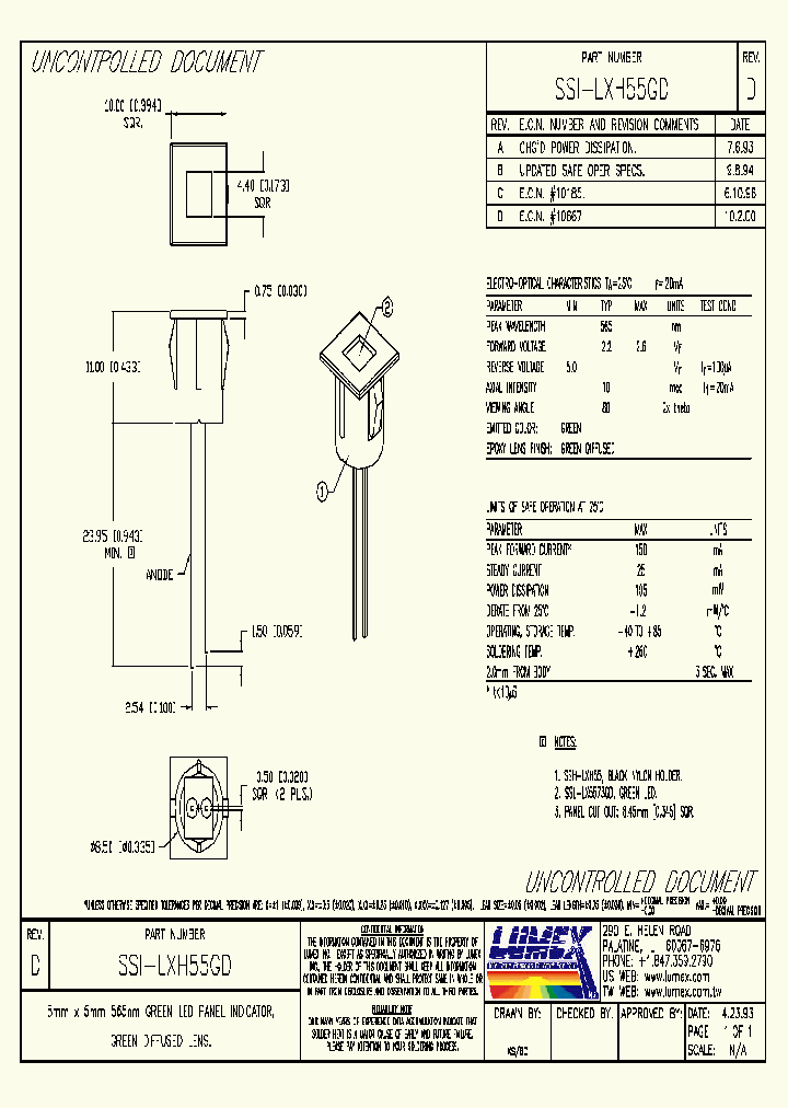 SSI-LXH55GD_4429735.PDF Datasheet