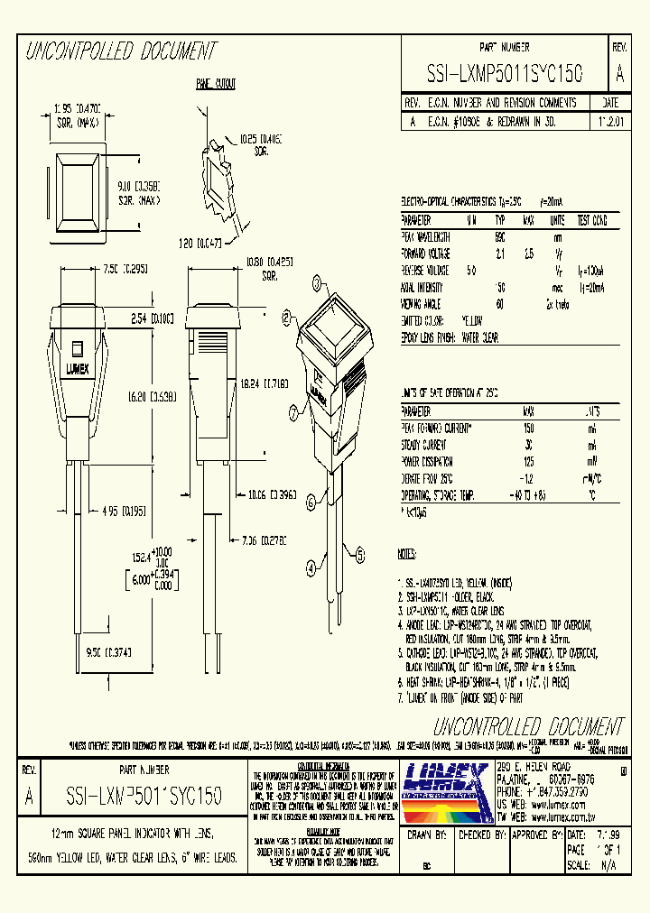 SSI-LXMP5011SYC150_4709490.PDF Datasheet