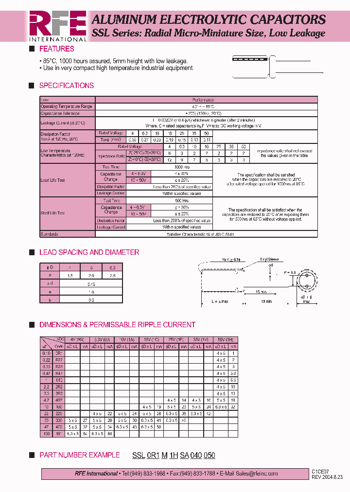 SSL0R1M1HSA040050_4549176.PDF Datasheet