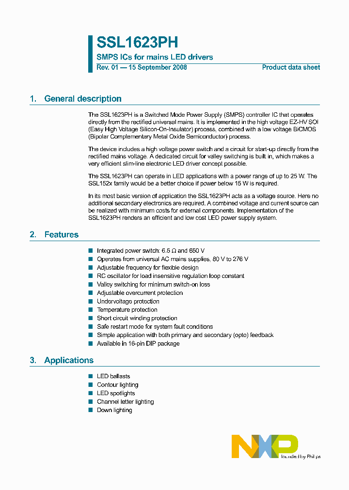 SSL1623PH_4272819.PDF Datasheet