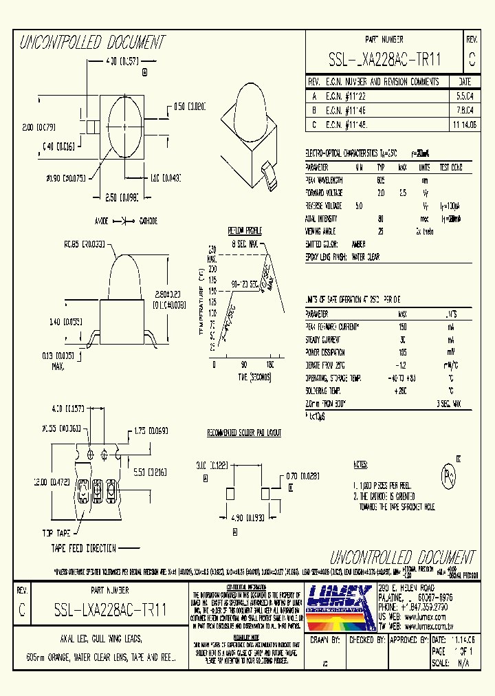 SSL-LXA228AC-TR11_4420079.PDF Datasheet