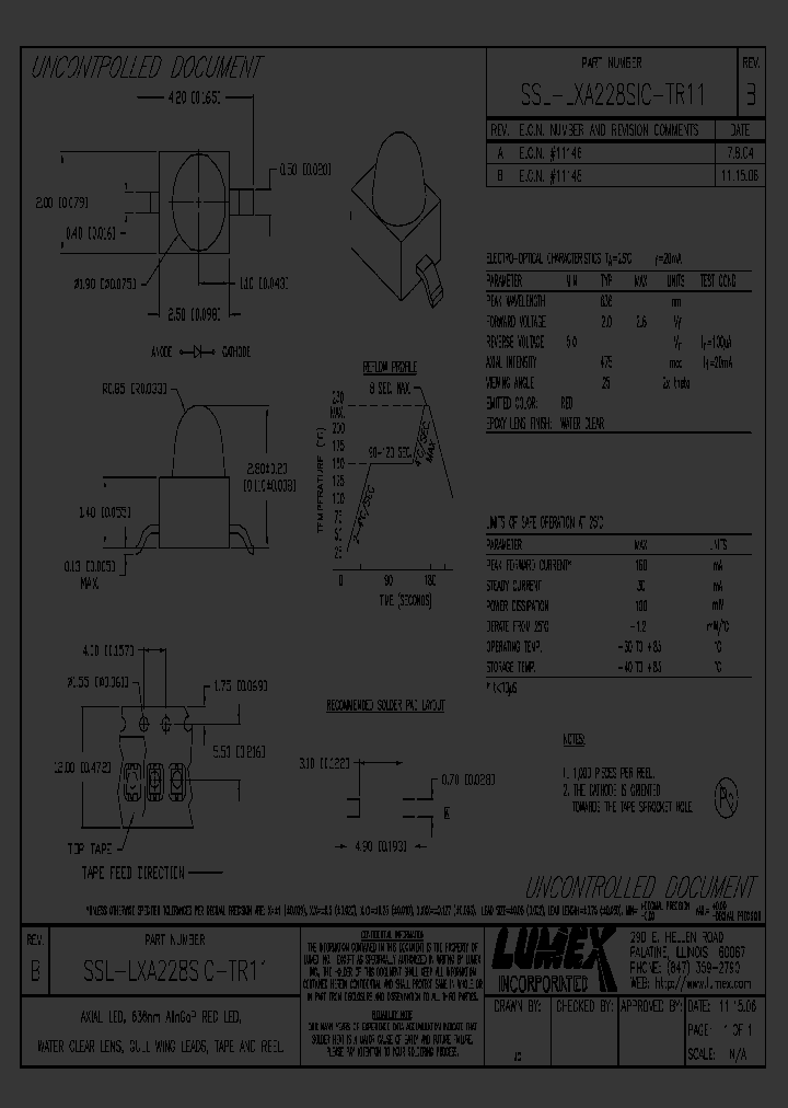SSL-LXA228SIC-TR11_4409327.PDF Datasheet