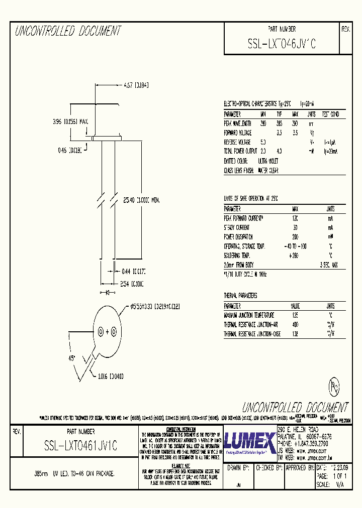 SSL-LXTO46UV1C_4706160.PDF Datasheet