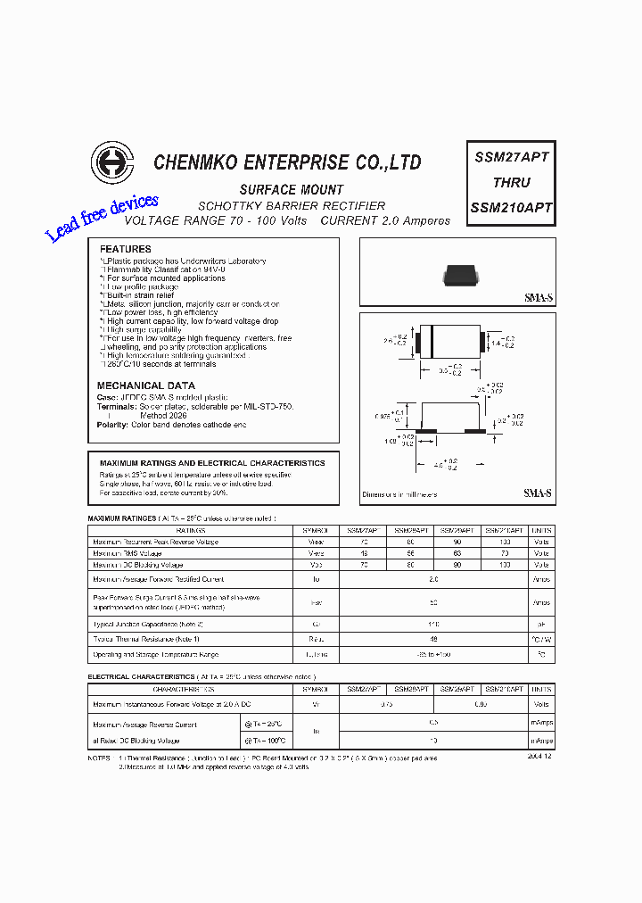 SSM210APT_4455731.PDF Datasheet