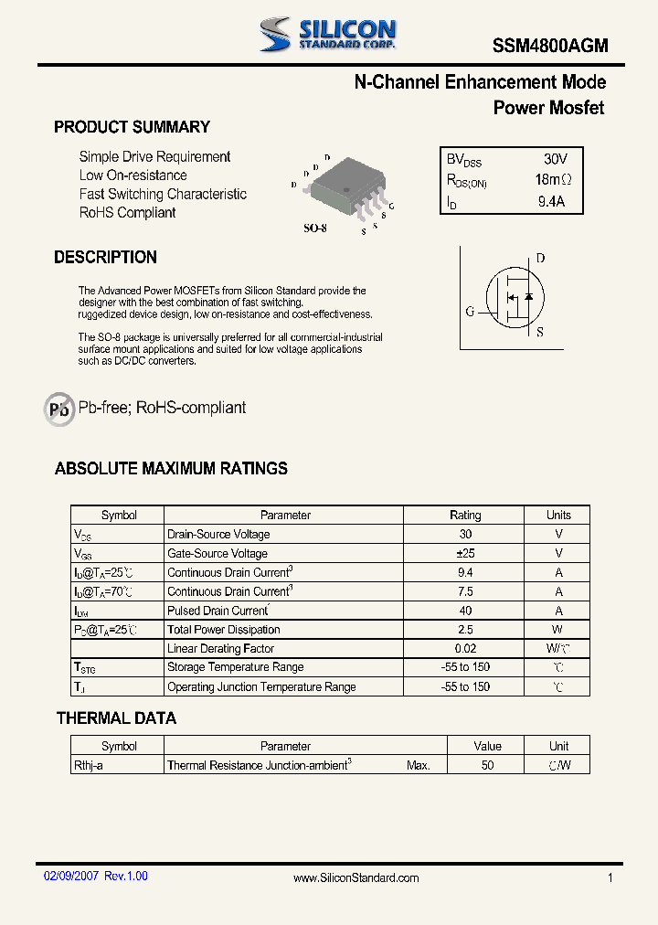 SSM4800AGM_4886130.PDF Datasheet