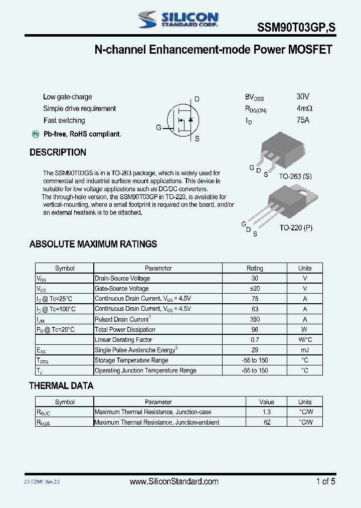 SSM90T03GP_4678232.PDF Datasheet