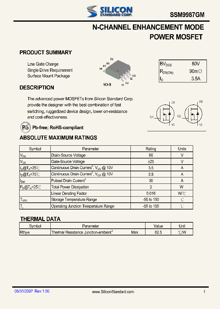 SSM9987GM_4603280.PDF Datasheet