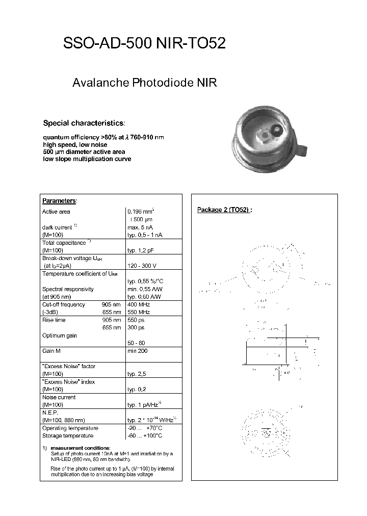 SSO-AD-500NIR-TO52_4617848.PDF Datasheet