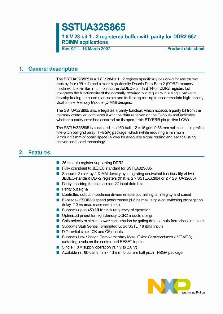 SSTUA32S865_4800741.PDF Datasheet
