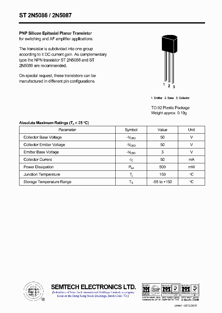 ST2N5086_4738519.PDF Datasheet