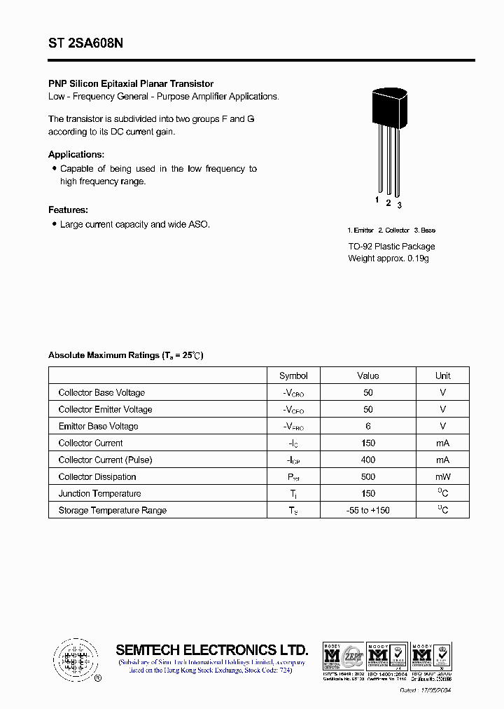 ST2SA608N_4419238.PDF Datasheet