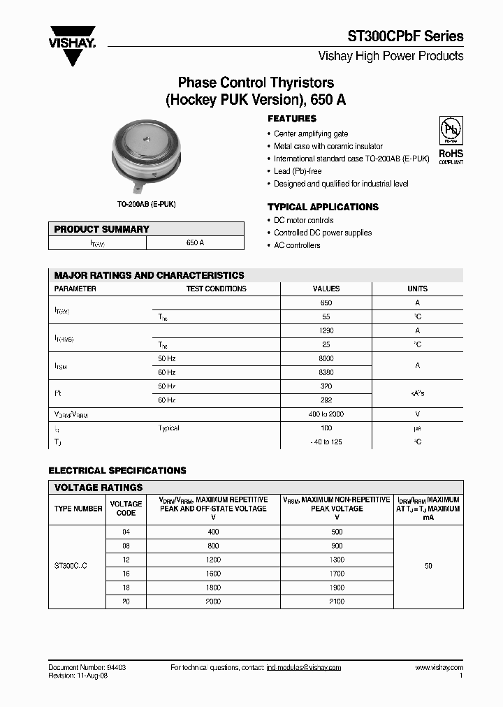 ST300C20C1-PBF_4362597.PDF Datasheet